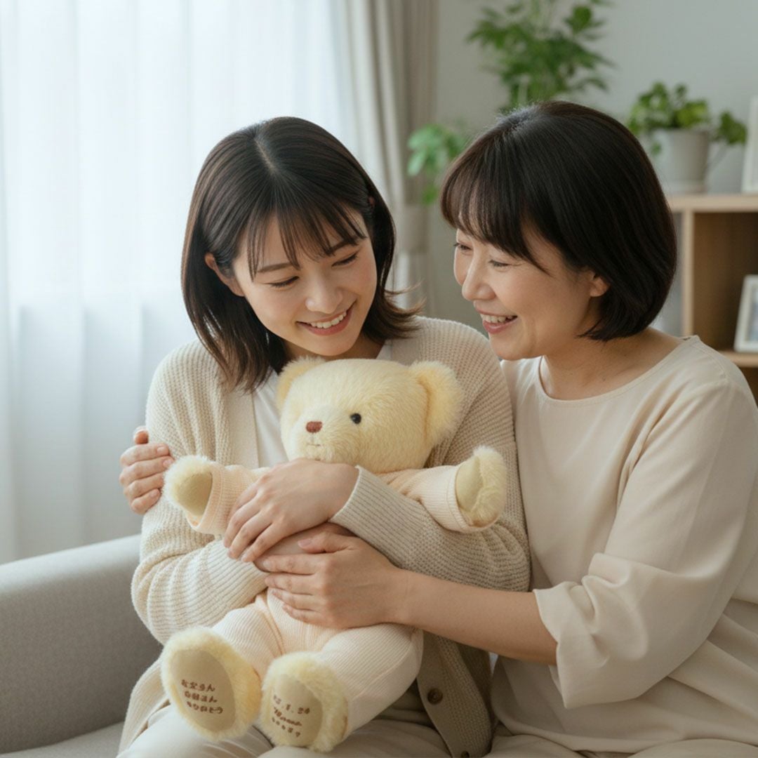 オーダーメイド体重ベア【名前・誕生日・体重】記念日ギフト