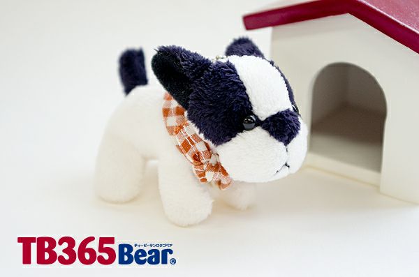 TBドッグハウス＆ドッグ(ブル)/4S(身長12cm)用 | テディベアギフトの