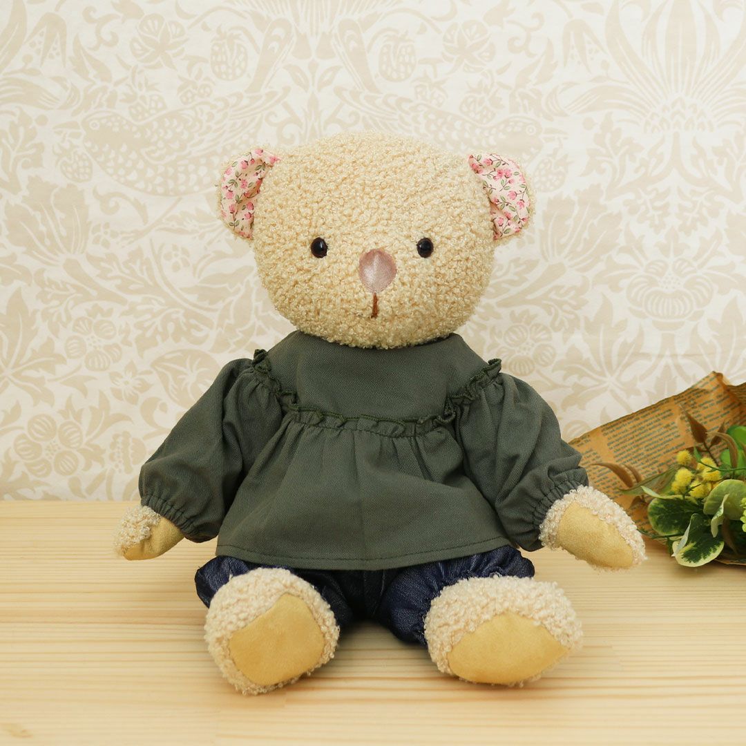 名入れ可 テディベア 着せ替え おしゃれ ぬいぐるみギフト