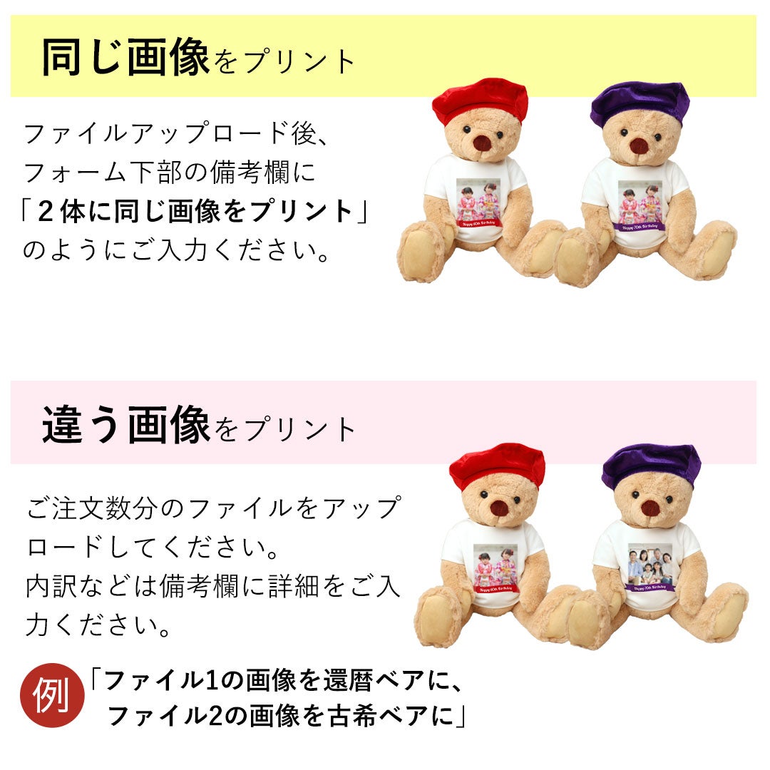 ファミリー長寿ベア