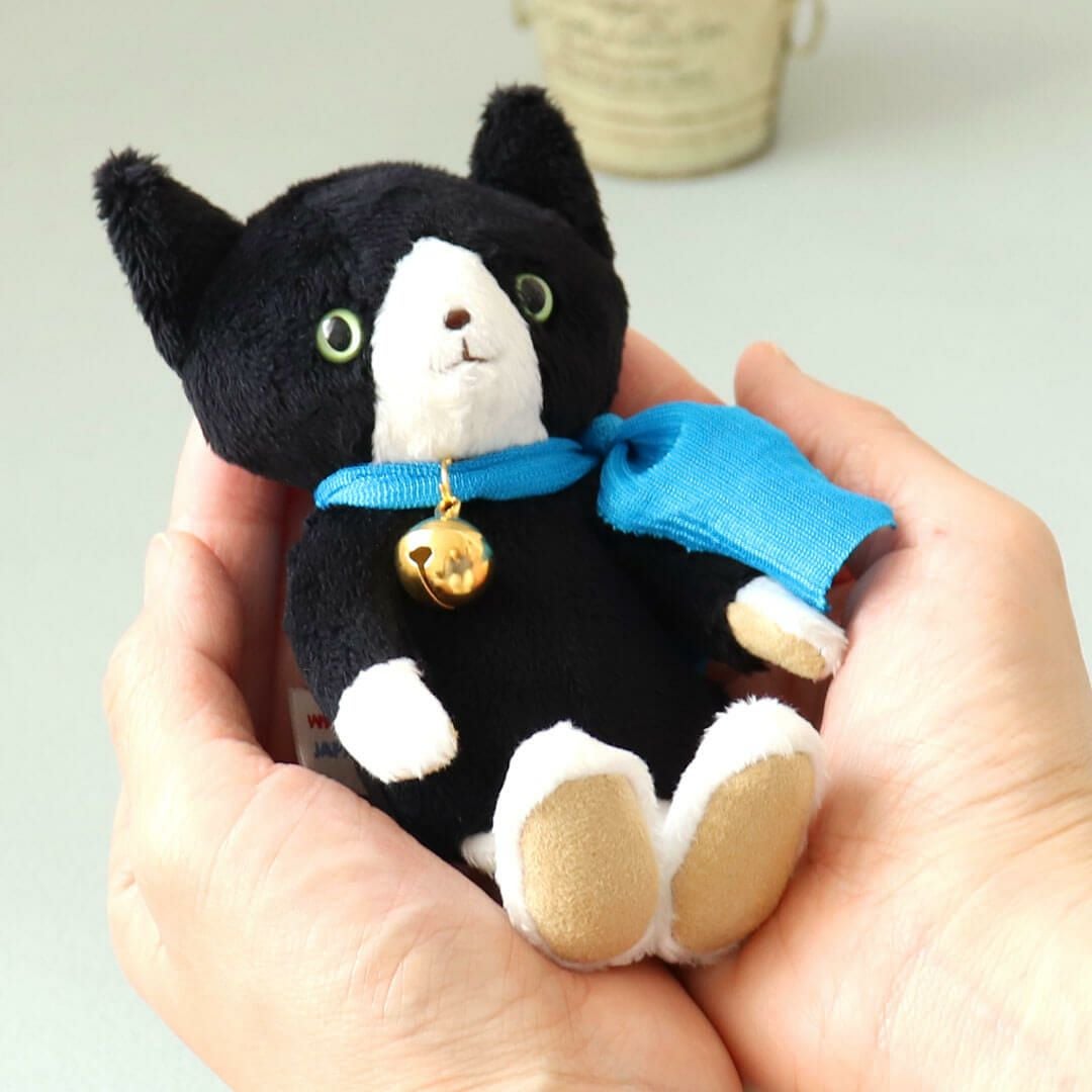 テディベア 猫 ハチワレ ぬいぐるみ アーティストベア 玩具 ハチワレネコのマスコットで毎日をもっと楽しく