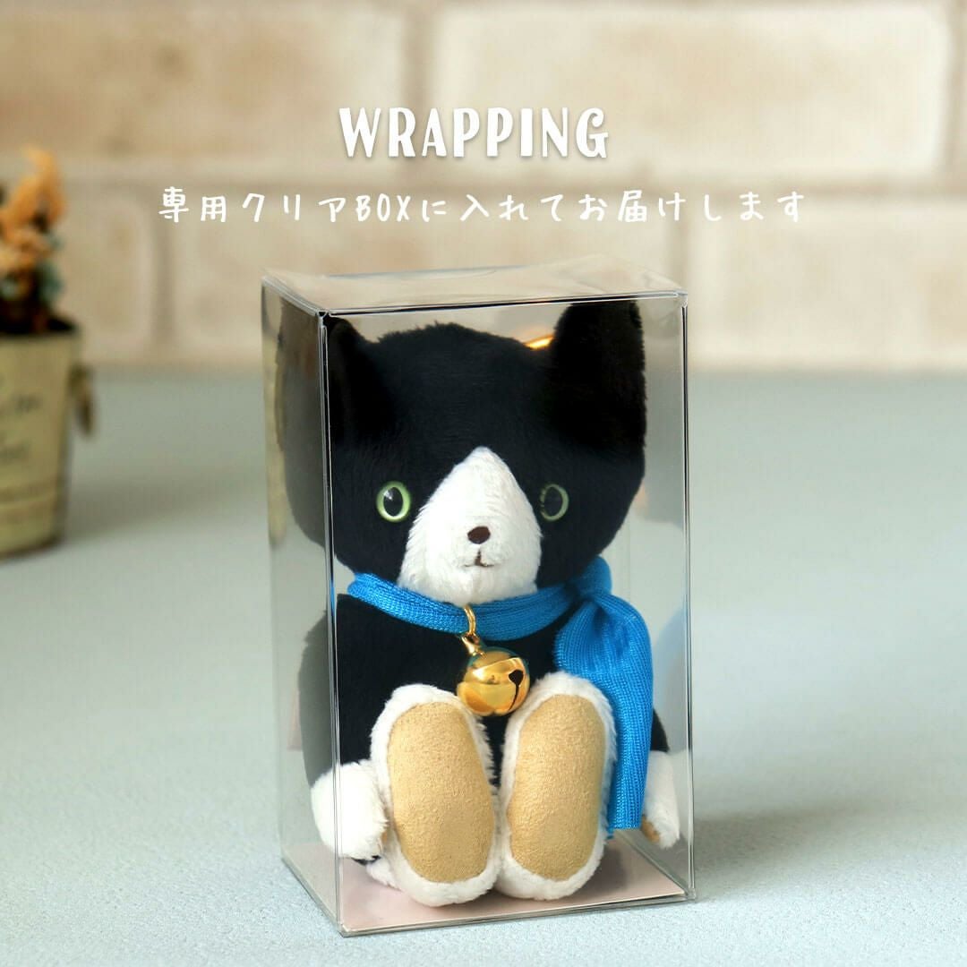 ハチワレネコのマスコットで毎日をもっと楽しく