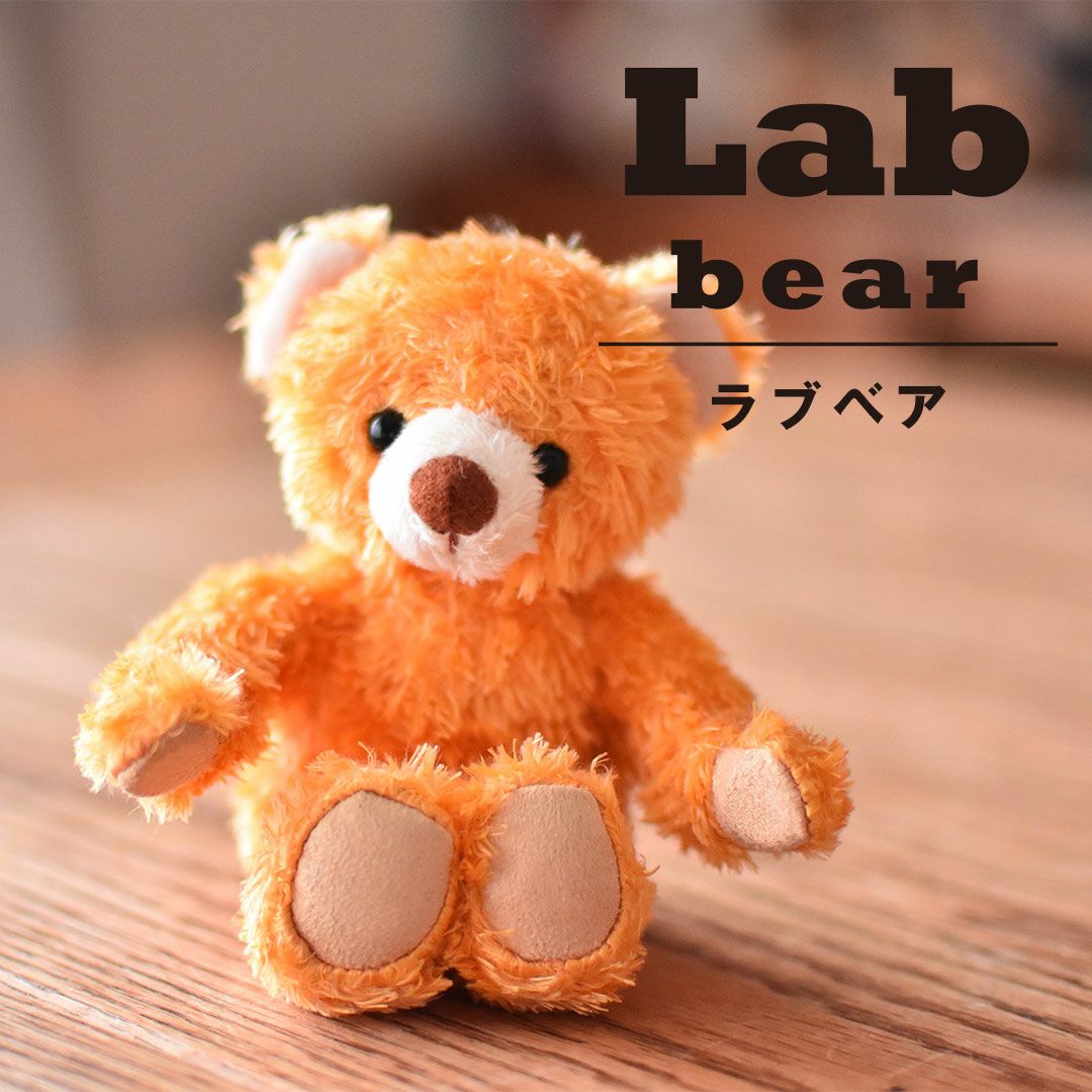 誕生日プレゼントやプチギフトに かわいいテディベアマスコット Labベア