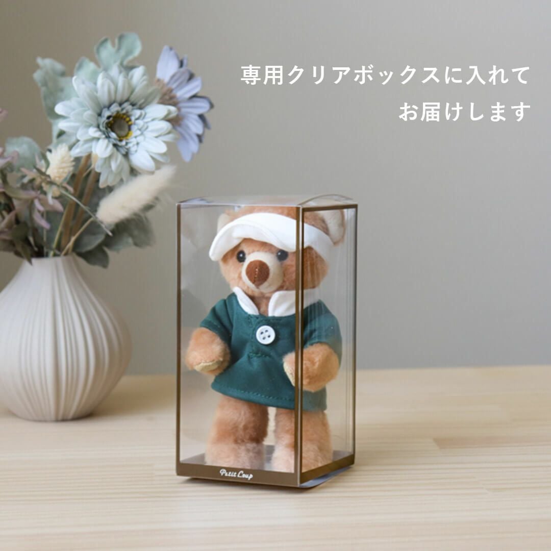 ゴルフ好きに贈るユニフォーム姿のテディベア