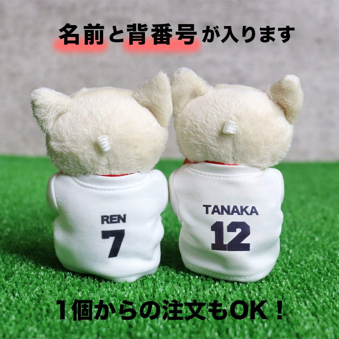 クラブTシャツ必勝祈願ネコ(4S) | テディベアギフトのプティルウネット