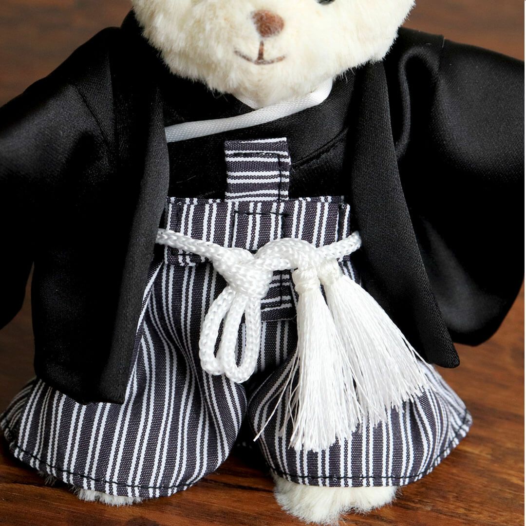 TB黒羽織袴/色打掛 | テディベアギフトのプティルウネットショップ本店