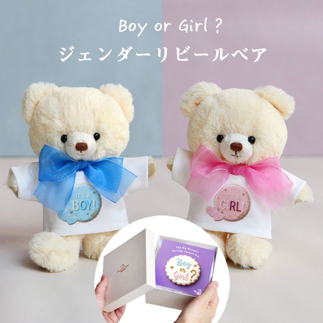 さっちゃん出品　テディベア　小サイズ　平戸海　大の里 5月1日発売予定】ジェンダーリビールベア(4S) | テディベアギフトの