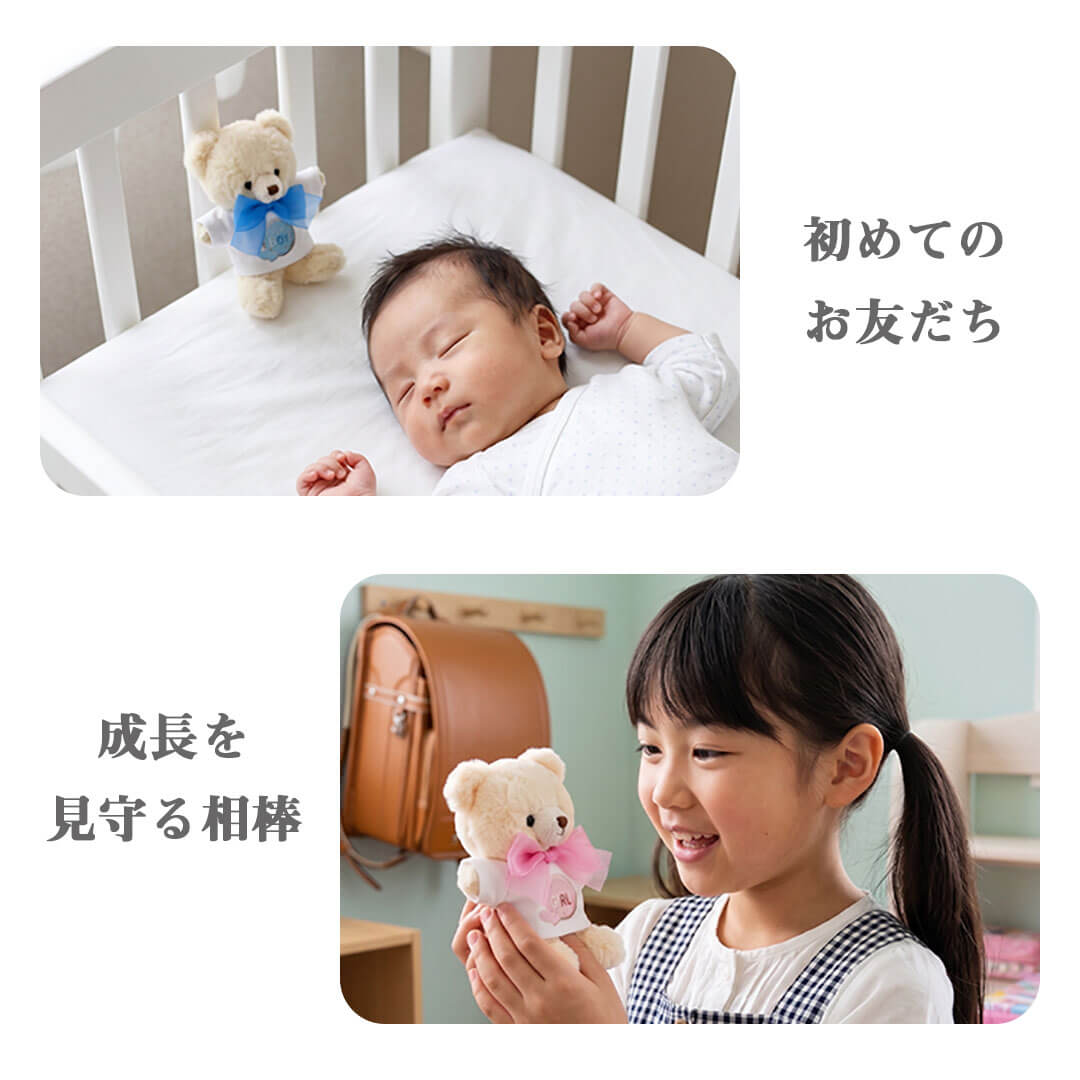 ジェンダーリビールベア(4S) 性別発表 サプライズ 出産祝い 名入れ