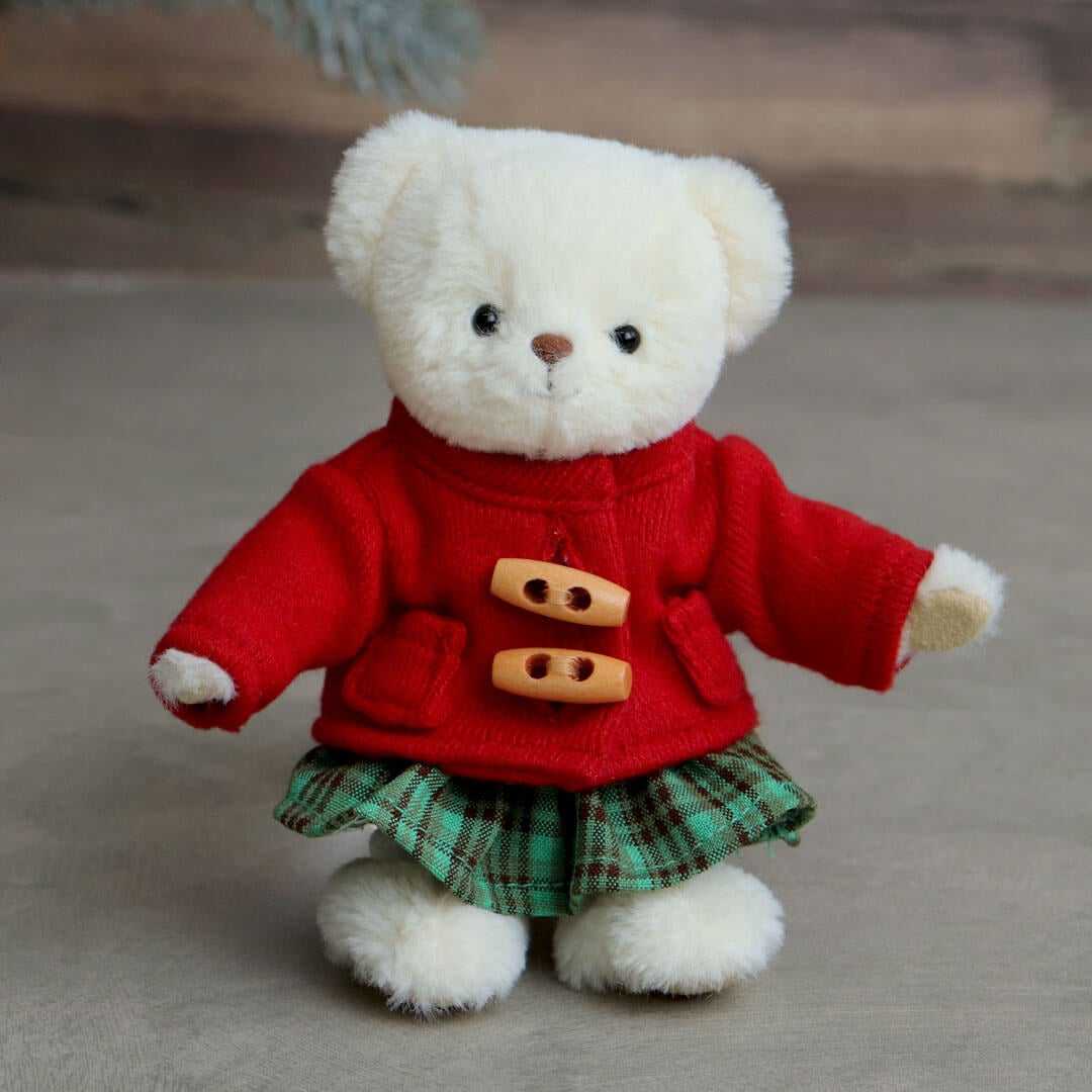 TBネイビーダッフルコート | テディベアギフトのプティルウネット